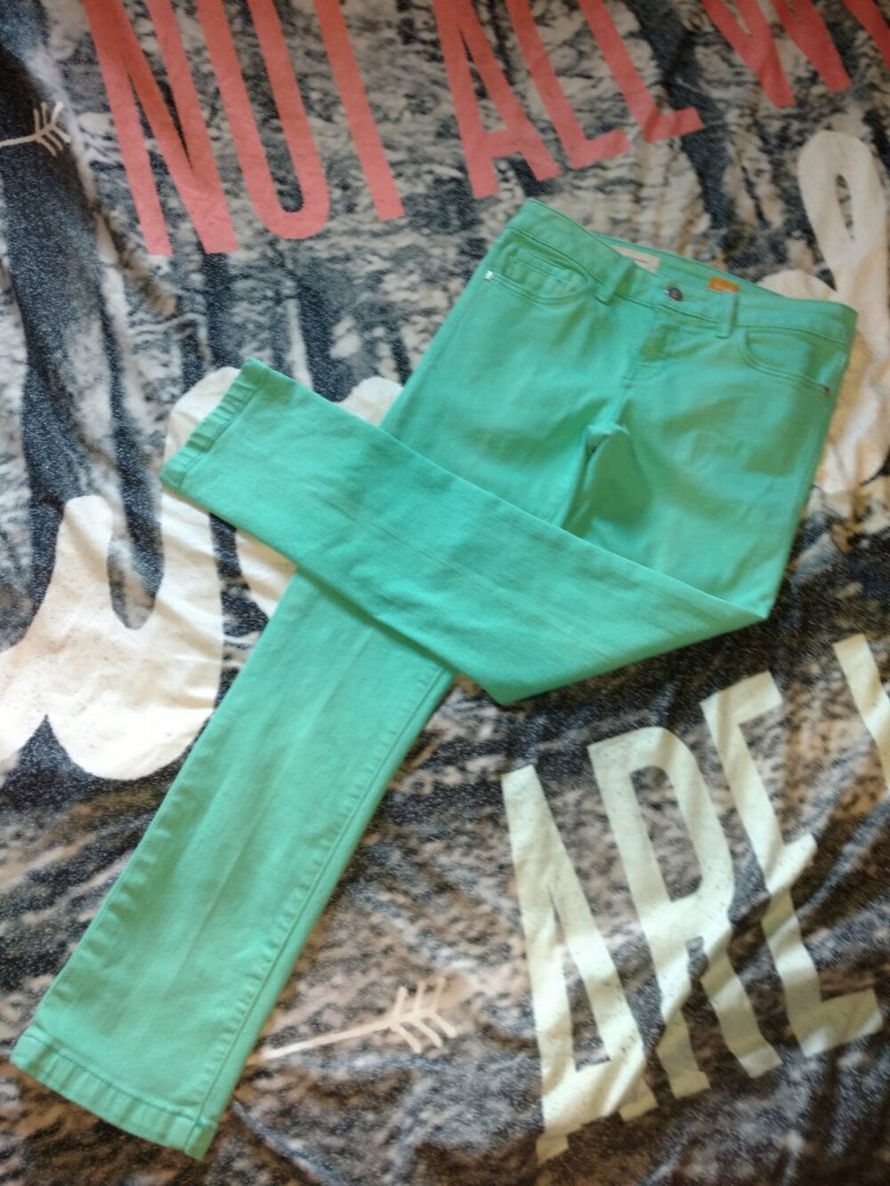 Pilcro And The Letterpress STET Jean Size 25 Aqua